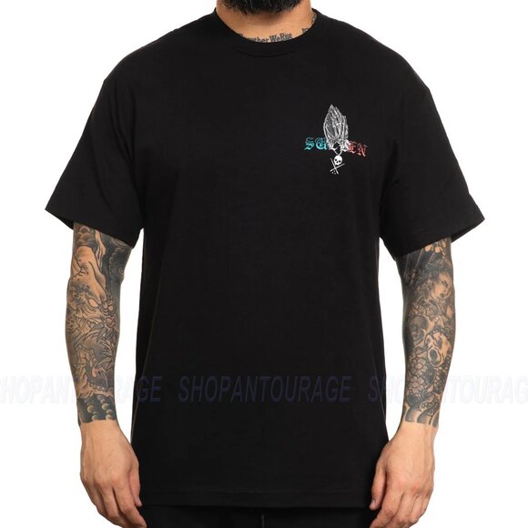 Sullen Art Collective Madre Virgen Standard SCM7053 Short Sleeve Men`s T-shirt - Picture 2 of 8